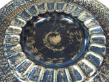 Vintage Round Ceramic Ashtray Hollywood Regency