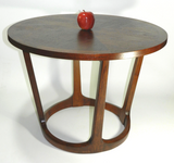 Vintage Lane Round Drum Table
