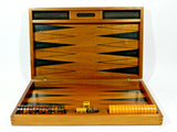 Vintage Tournament Bakelite Backgammon Game Pieces And Wood Backgammon Gamming Board