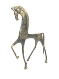 Vintage Bronze Prancing Horse