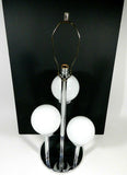 Vintage Chrome Table Lamp Mid Century Modern