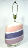 Vintage Ceramic Lucite Table Lamp