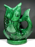 Vintage Gurgling Fish Vase or Ceramic Umbrella Stand 23” Inches Tall
