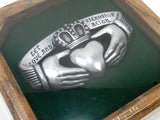 Claddagh Irish Celtic Wall Plaque New