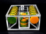 Vintage Tournament Bakelite Backgammon Game Pieces 1.75"