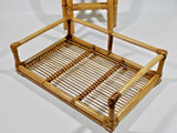 Vintage Bamboo Rattan Table