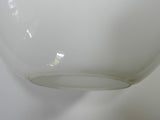 Vintage Rimless White Glass Globe