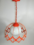 Vintage Toleware Ceiling Light