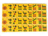 Vintage Bakelite Mah Jong Jongg Game 152 Tiles