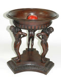 Jardiniere Bronze Planter Centerpiece Fruit Bowl Figural Tazza