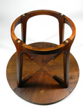 Vintage Lane Round Drum Table
