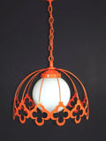 Vintage Toleware Ceiling Light