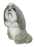 Lou Rankin Dog Sculpture Concrete Cement Signed 1994