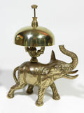 Antique Brass Bell Camel Elephant Lion Hotel Desk Service Bell