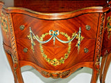 Antique French Louis XV Bedside Table Pair