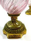Pair of Vintage Murano Art Glass Lamps