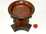 Jardiniere Bronze Planter Centerpiece Fruit Bowl Figural Tazza