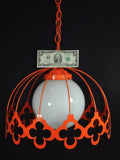 Vintage Toleware Ceiling Light