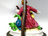 Antique Porcelain Figural Lamp