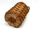 Antique Demijohn Crock Jug With Wicker Cage