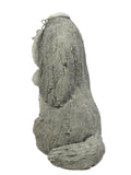 Lou Rankin Dog Sculpture Concrete Cement Signed 1994