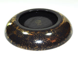 Vintage Round Ceramic Ashtray Hollywood Regency