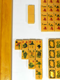 Vintage Bakelite Mah Jong Jongg Game 152 Tiles