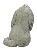 Lou Rankin Dog Sculpture Concrete Cement Signed 1994