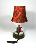 Antique Porcelain Figural Lamp