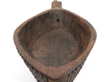 Antique Old Wooden Hand Carved Opium Spice Garlic Kharal Grinder Tool