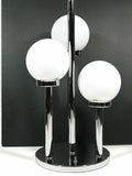 Vintage Chrome Table Lamp Mid Century Modern