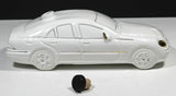 Gold White Mercedes Benz Car Decanter Poltava Ukraine Pshenichnaya Vodka Empty Bottle Point Of Interest Liquor Display Car Bottles Collector Man Cave Decor Prop