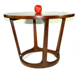 Vintage Lane Round Drum Table